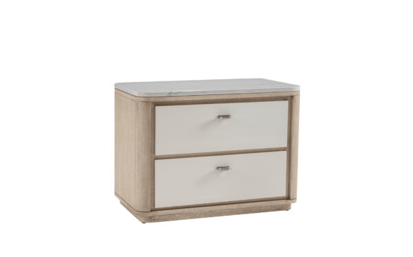 GEM NIGHTSTAND 301 (STONE TOP) (DRAWER FRONT HG)