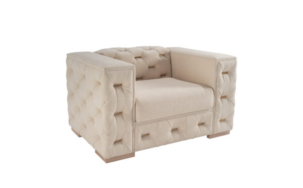 CARAMELO TUFTED UPHOLSTERED CHAIR 240