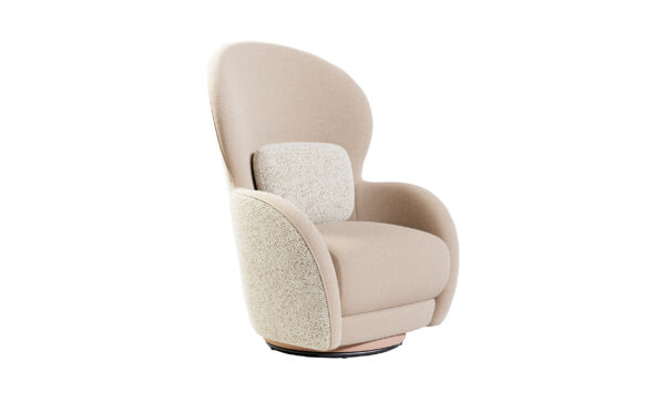 GEM ICONIC UPHOLSTERED CHAIR 911 (SWIVEL)