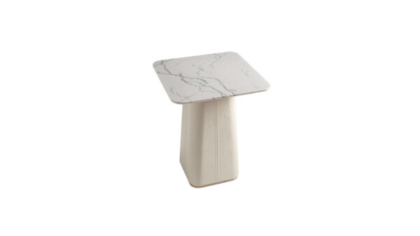 GALAPAGOS END TABLE 331  (STONE TOP)