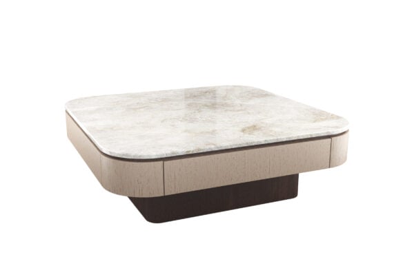 ORIGEN COCKTAIL TABLE 311 (STONE TOP) (DRAWER)
