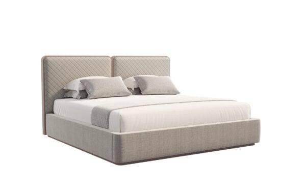 GEM UPHOLSTERED KING/ QUEEN BED TEXTURE (LOW)