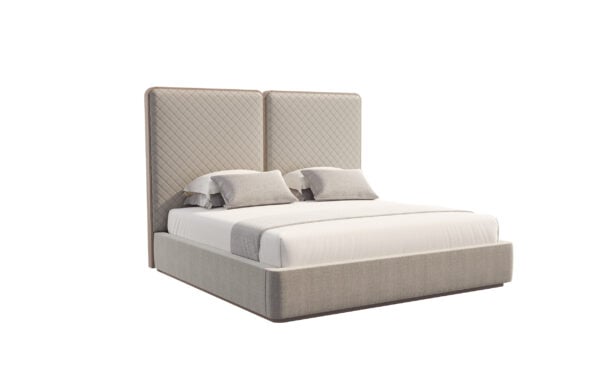 GEM UPHOLSTERED KING/ QUEEN BED TEXTURE (HIGH)