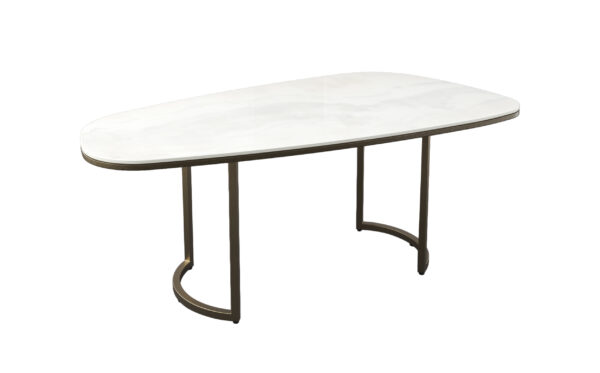 H COCKTAIL TABLE 801 (STONE TOP)