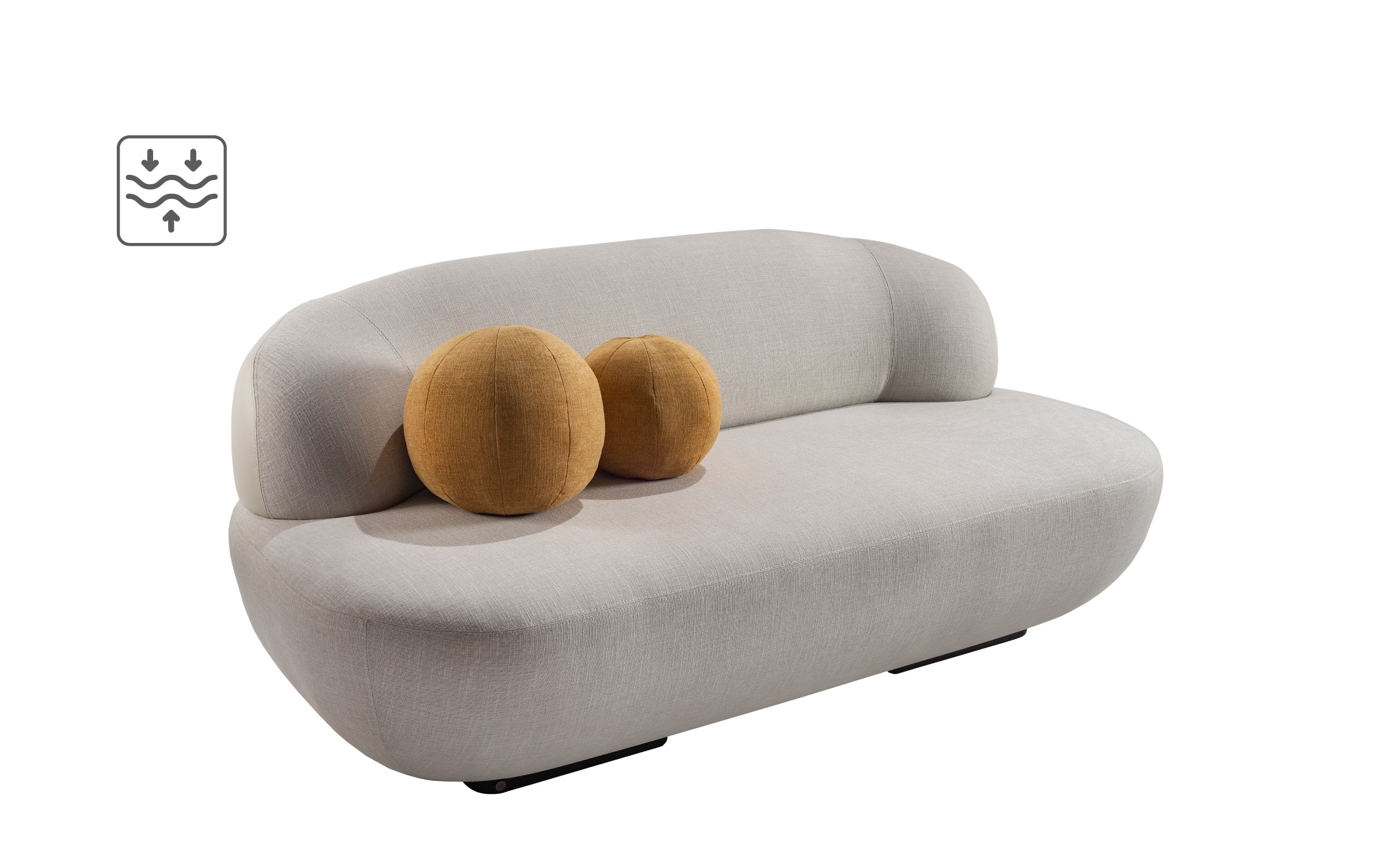 LUA LOVESEAT 100 (RELAXED COMFORT) | Adriana Hoyos | Worldwide