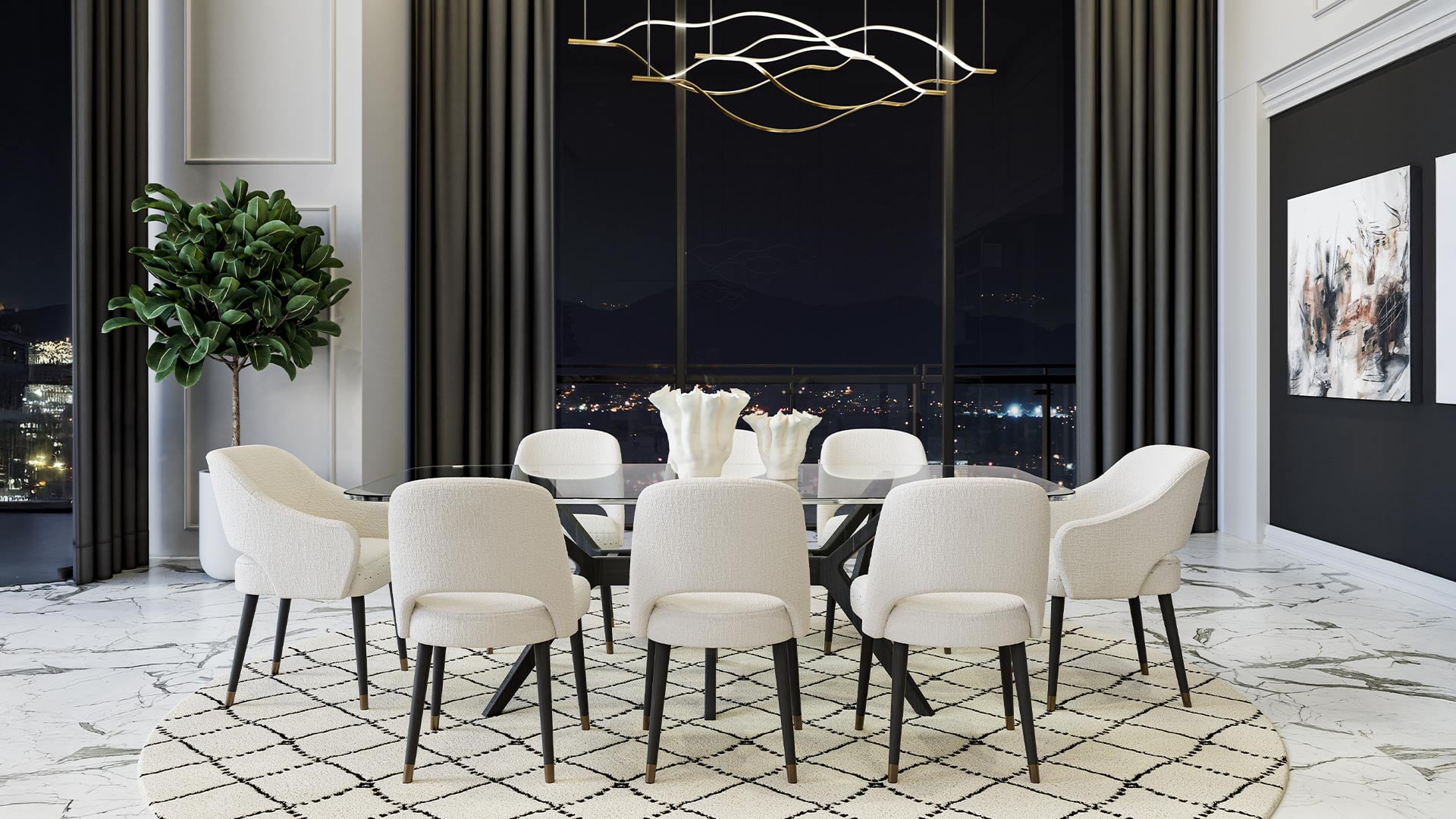 GALLERIA DUE PONTI（ガレリア・デュエ・ポンティ）ウッドチェア