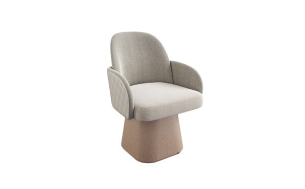 GEM ARM CHAIR 142  TEXTURE (SWIVEL)