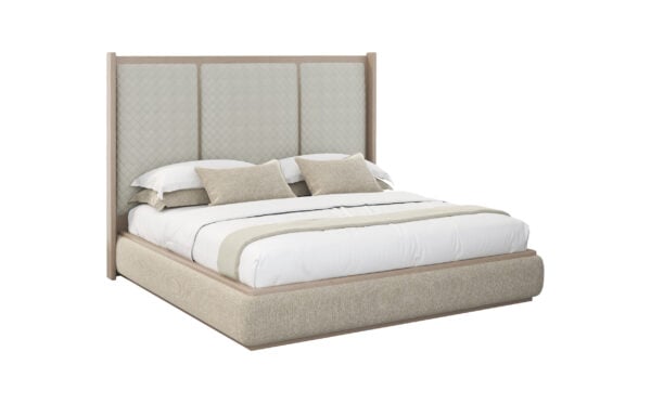 ORIGEN UPHOLSTERED  KING / QUEEN BED TEXTURE 101